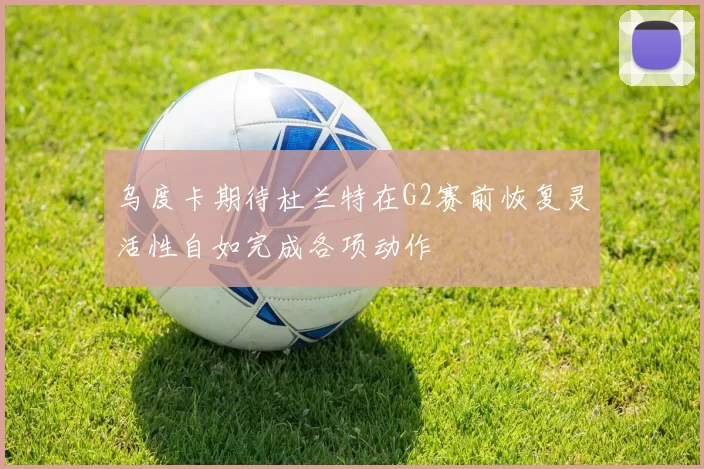 乌度卡期待杜兰特在G2赛前恢复灵活性自如完成各项动作